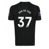 Tottenham Hotspur Micky van de Ven #37 Bortedrakt 2025-26 Kortermet